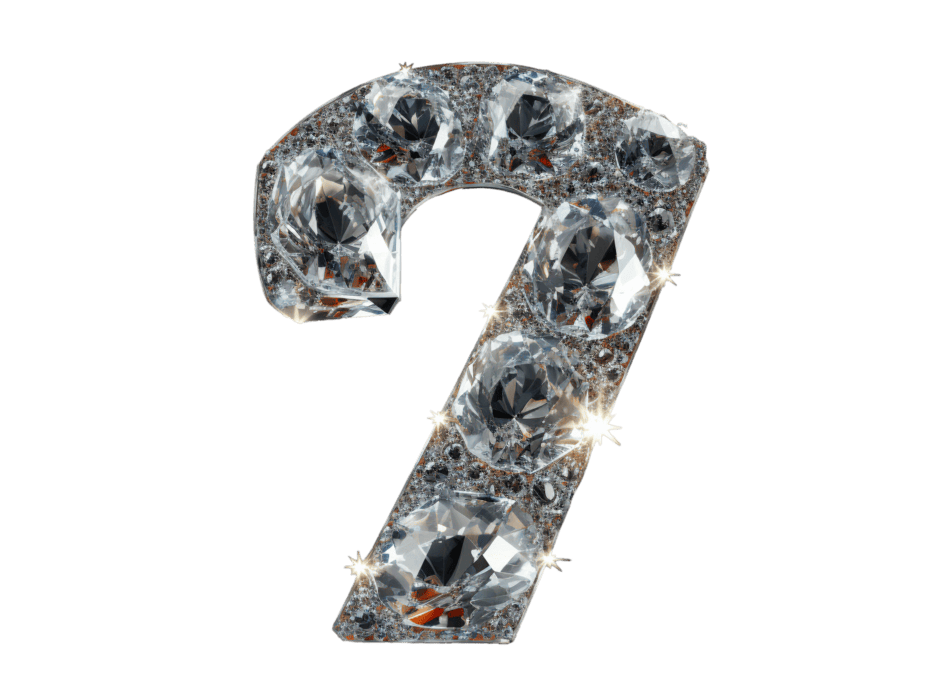 Diamond Numbers PNGs for Free Download