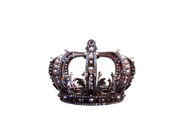 AI generated isolated royal crown png