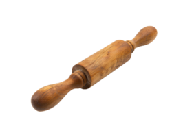 AI generated a rolling pin on a transparent background png