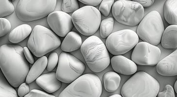 AI generated Close-Up of Diverse Rocks Formation photo