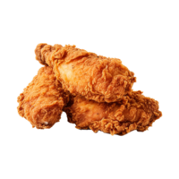 ai generado frito pollo png aislado en transparente antecedentes