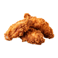 AI generated Fried chicken png isolated on transparent background