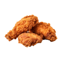 AI generated Fried chicken png isolated on transparent background