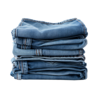 ai généré bleu jeans isolé sur transparent Contexte png