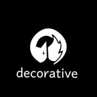 Decorative icon design vector