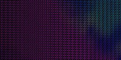 Fondo de vector de color rosa oscuro, azul con líneas.