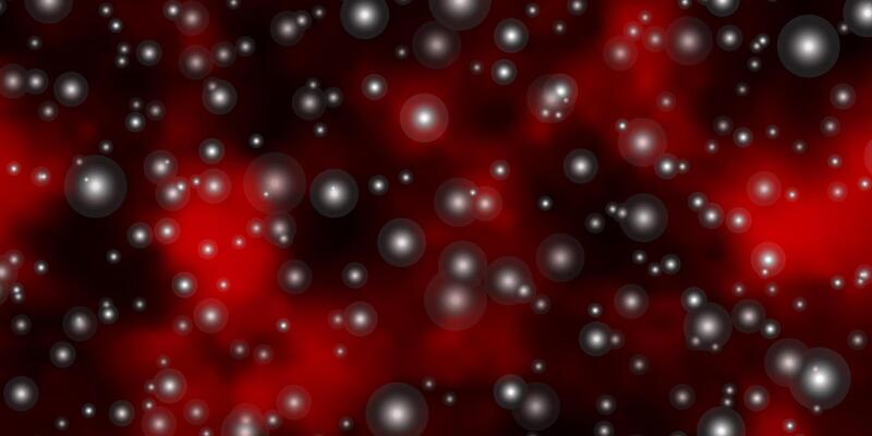Dark Pink, Red vector layout with bright stars.