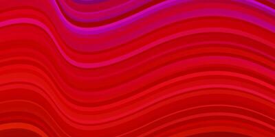 Dark Pink, Red vector pattern with lines.