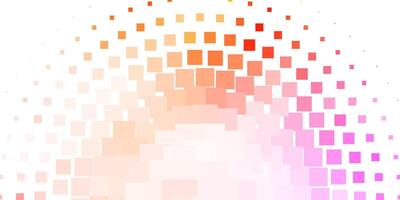 Light Pink, Yellow vector texture in rectangular style.