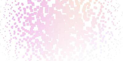 Light Pink, Yellow vector pattern in square style.