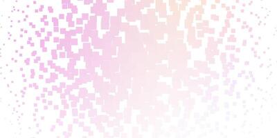 Light Pink, Yellow vector pattern in square style.