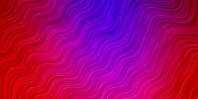 Dark Pink, Red vector background with wry lines.