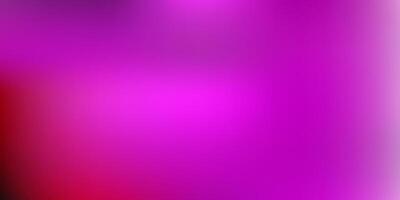 Dark purple, pink vector gradient blur backdrop.