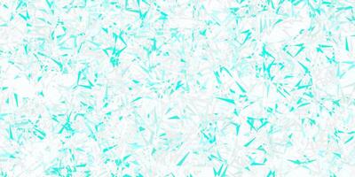 Light green vector background with triangles.