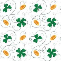 Fun and colorful St. Patrick's Day patterns vector