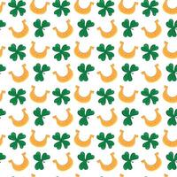 Fun and colorful St. Patrick's Day patterns vector