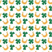 Fun and colorful St. Patrick's Day patterns vector