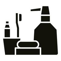 Bathroom Decor icon vector illustration