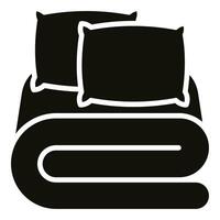 Cushions and Throws icon vector illustration