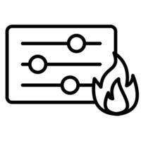 Disaster Control icon vector illustration