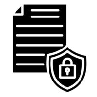 Data Protection icon vector illustration