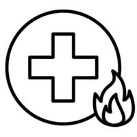 Disaster Response icon vector illustration