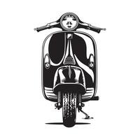 Vector Scooter Image On White Background Background White Image Vector,