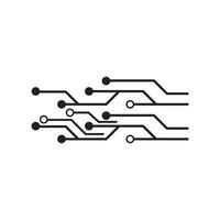 Circuit logo vector element symbol and design