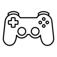 black vector console icon isolated on white background
