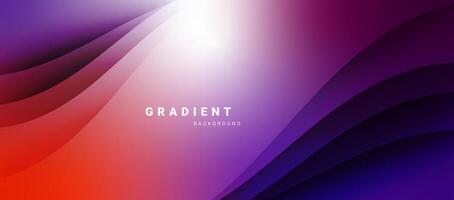 Abstract colorful gradient background vector