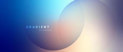 Abstract blurred color gradient background vector