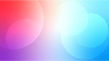 Abstract vivid color gradient background vector