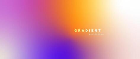 Abstract blurred color gradient background vector