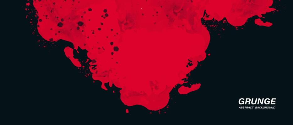 Black and red abstract grunge background