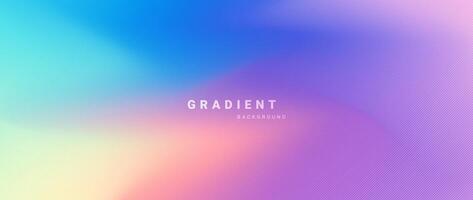 Abstract blurred color gradient background vector