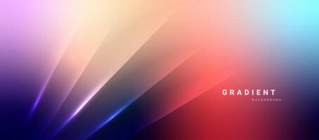 colorful gradient background with glowing light vector