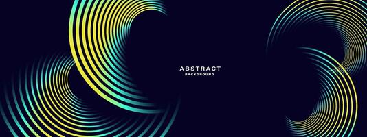 Abstract background with spiral circle lines, vector