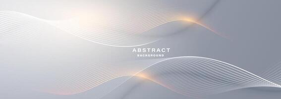 Abstract background with flowing particles. vector