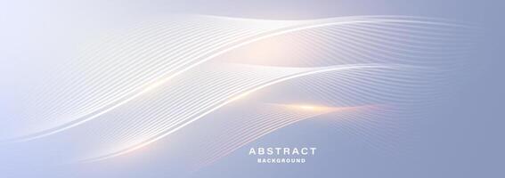 Abstract background with flowing particles. vector