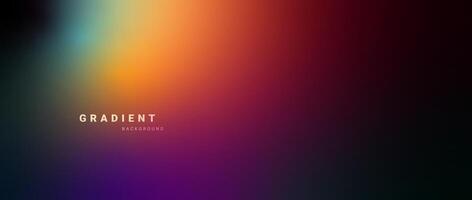 Abstract vivid color gradient background vector