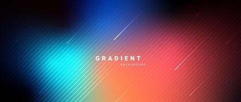 Abstract gradient blurred background with diagonal lines vector