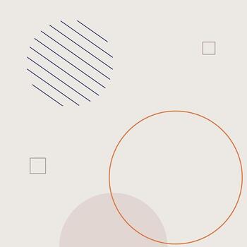 Complex abstract geometric shape with pale details vector background template