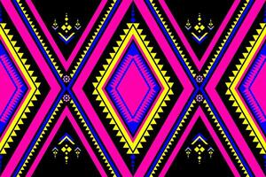 Geometric ethnic oriental seamless pattern. Can be used in fabric design for clothing, textile, wrapping, background, wallpaper, batik, carpet, embroidery style vector
