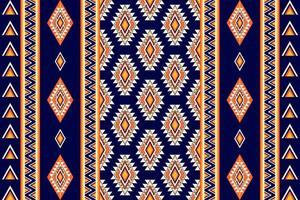 geométrico étnico oriental sin costura modelo. lata ser usado en tela diseño para ropa, envase, textil, fondo, fondo de pantalla, batik, alfombra, bordado estilo vector