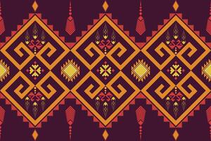 Geometric ethnic oriental seamless pattern. Can be used in fabric design for clothing, textile, wrapping, background, wallpaper, batik, carpet, embroidery style vector