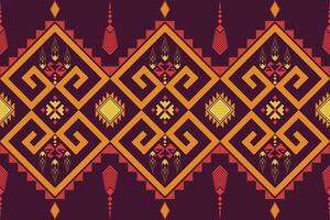 geométrico étnico oriental sin costura modelo. lata ser usado en tela diseño para ropa, textil, envase, fondo, fondo de pantalla, batik, alfombra, bordado estilo vector