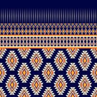 Geometric ethnic oriental seamless pattern. Can be used in fabric design for clothing, wrapping, textile, background, wallpaper, batik, carpet, embroidery style vector