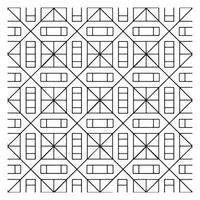 Square Grid Pattern Vector Design On White Background illustration