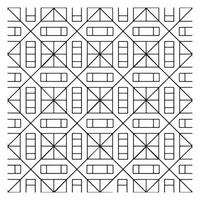 Square Grid Pattern Vector Design On White Background illustration