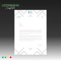 letterhead for any best company use vector